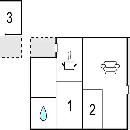 Semesterbostad Three-bedroom Holiday In Hejls